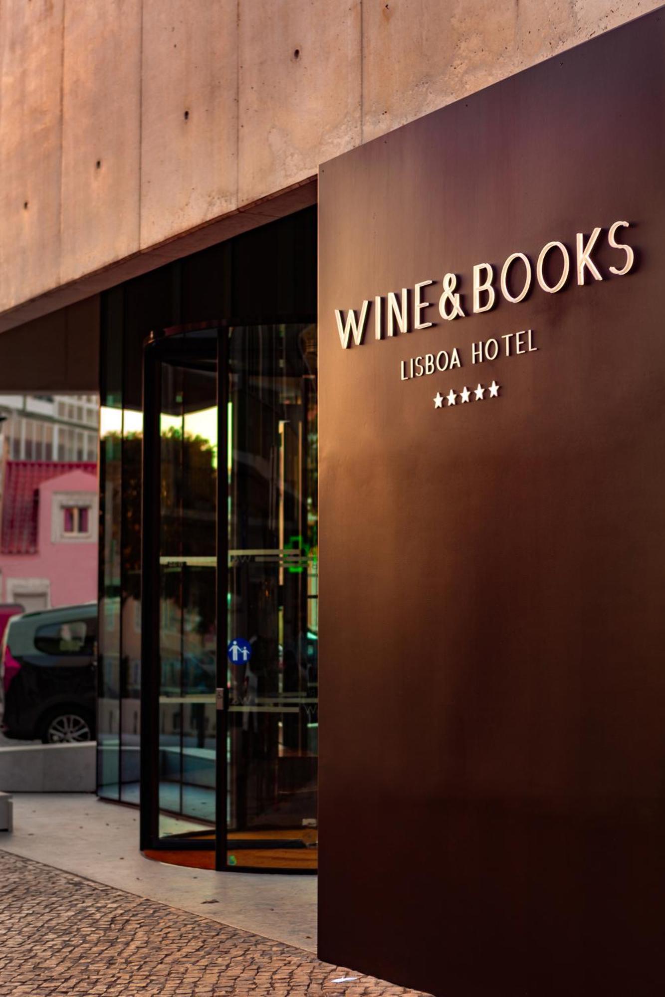 Wine & Books Lisboa Hotel Eksteriør bilde Wine & Books Hotel
